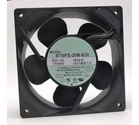 LMNCBVYA High-Performance 200V Server Cabinet Metal Cooling Fan - 4710PS-20W-B30, 120mm x 120mm x 25mm, 14W, 0.15A