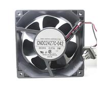 LMNCBVYA High-Performance 24V 0.37A VACON Inverter Cooling Fan - Model CNDC24Z7C-042, 120x120x38mm, 2-Wire Design