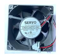 LMNCBVYA High-Performance 24V Cooling Fan for Servo SERVO CNDC24Z7C-042 | Turbo Blower Fan for Frequency Converter Cooling | 9W 12038