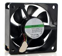 LMNCBVYA KDE1206PTV3 6025 12V Ultra Quiet Cooling Fan - 0.7W Three Wire Speed Measurement for Efficient Cooling
