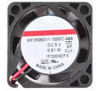 LMNCBVYA MF25060V1-1000C-A99 25x25x6mm 2-Wire High Airflow Fan - 5V 0.61W, 13000 RPM, Low Noise, 2-Pin Connector