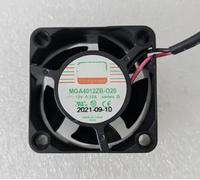 LMNCBVYA MGT4012ZB-O20 40x40x20mm DC12V 0.22A 2-Wire Switch Power Supply Fan