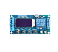 LMNCBVYA Modulo XY-LJ02 - 5 pezzi interruttore di circuito di temporizzazione del grilletto di disconnessione di spegnimento ritardato, 6-30 V CC, intervallo di temporizzazione 9999 minuti, isolamento