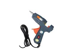 LMNCBVYA Pistola per colla a caldo ad alta temperatura da 20 W per artigianato e riparazioni, mini pistola elettrica per colla con 7 mm compatibile con bastoncini di colla (blu, 1 pezzo)