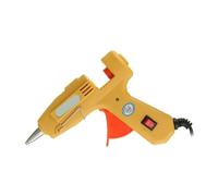 LMNCBVYA Pistola per colla a caldo ad alta temperatura da 20 W per artigianato e riparazioni, mini pistola elettrica per colla con 7 mm compatibile con bastoncini di colla (giallo, 1 pezzo)