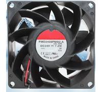LMNCBVYA PMD2408PMB2-A 24V 7.2W Cooling Fan - 80x38mm 2-Wire Frequency Converter Fan for Efficient Airflow