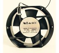 LMNCBVYA RIUONAT FP-108EX-S1-B 380V 5-Blade Axial Flow Cabinet Fan - High Air Volume, Low Noise, Durable Design