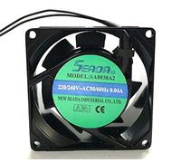 LMNCBVYA SEADA 80mm Cooling Fan SA8038A2-220/240V, 0.04A, Quiet Operation, 80x80x38mm Cooling Solution for Electronics