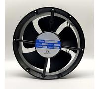 LMNCBVYA SZR22060B2H Ventola a flusso assiale in metallo circolare da 220 mm - 60/65 W, 0,25/0,35 A, soluzione di raffreddamento