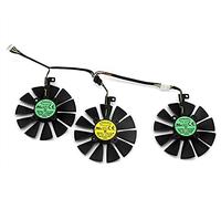 LMNCBVYA T129215SU T129215SM 12V 0.50A Cooling Fan for NVIDIA GeForce GTX 1060 1070 1080-3 Pack Replacement Fans