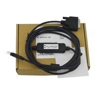 LMNCBVYA USB-GE Series PLC Programming Cable - 3m Communication Data Download Cable for PLCs