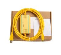 LMNCBVYA USB-QC30R2 PLC Programming Cable - 3M Triplex Isolated Data Connection Cable for Q-Series Controllers