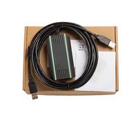 LMNCBVYA USB-VIGOR+ High-Speed PLC Programming Cable for VB VH Series - 3 Meter, FT232RL Chip, Electromagnetic Isolated, Black