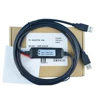 LMNCBVYA USB-VIGOR PLC Programming Cable for VB VH Series - 3m Communication Download Data Cable (Black) - Economical Solution for Reliable Data Transmission