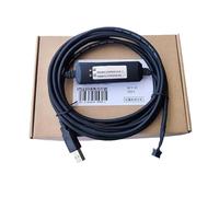 LMNCBVYA UWR00103-1 - Cavo USB per il download di dati per inverter G5 a PC, cavo di debug da 3 m con isolamento ad anello magnetico e lampada a doppio segnale