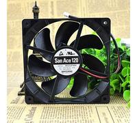 LMNCBVYA Ventola da 0,19 A, connettore a 2 pin, doppio cuscinetto a sfera ad alta precisione, 9S1212F404, ultra silenzioso, 120 mm, CC 12 V