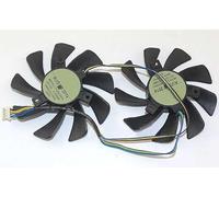 LMNCBVYA Ventola di raffreddamento per scheda grafica ad alte prestazioni T129215SH, diametro 85 mm, passo foro 39 mm, DC12V, 0,30 A