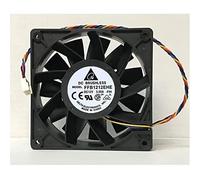 LMNCBVYA Ventola intelligente con controllo della temperatura ad alto volume del vento, 4500 giri/min, 190,33 CFM, doppio cuscinetto a sfera, facile installazione, FFB1212EHE 12 V 3,0 A 12038