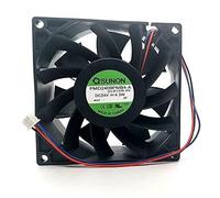 LMNCBVYA Ventola inverter a filo, 92 mm x 92 mm x 38 mm, 4900 giri/min, flusso d'aria alto 120,2 CFM, PMD2409PMB4-A, 24 V, 4,3 W, 3