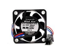LMNCBVYA Wind Ace D43M24-02A 24V 40mm 50mA 3-Wire Cooling Fan for Efficient Cooling Solutions