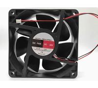 LMNCBVYA YM2412PMS1 120mm DC 24V 0.34A 2-Wire Fan for Efficient Heat Dissipation