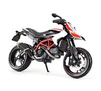 LMNMY Modello di Giocattolo per Ducati Hypermotard SP 2013 Red Die Cast Veicoli Regalo di Compleanno Giocattoli per Collezione Auto 1/12