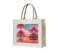 LMNUDS Candy Land Canvas Carry Tote Bag,Personalizzato Regalo Borsa,Donna Tote Bag Per Yoga, Lavoro,