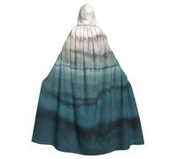 LMNvbz Within The Tides Mantello unisex con cappuccio per costume da strega vampiro per Halloween, cosplay