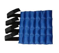 lmoikesz 1 borsa di gel con protezioni per bende per sacca da gamba in tessuto di nylon spesso, imbracatura resistente, borsa del ghiaccio riutilizzabile, protezioni per le gambe (blu)