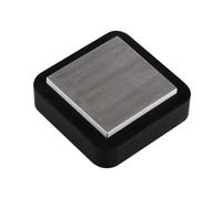 lmoikesz Blocco da banco in Acciaio per Utensili da gioielliere Anvil Blocco in Gomma Assorbe efficacemente l'impatto Riduce Le Vibrazioni e Il Rumore del martellamento Banco