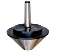 lmoikesz Centro di tornitura a Punta sferica Morse, Centro di tornitura a Punta sferica da 75 Gradi, Resistente per Cava, Durata Elevata, precisione Girevole 75