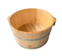 lmoikesz I materiali in legno di una botte per pediluvio definiscono resistenza e affidabilità Esperienza di pediluvio rilassante per sentirsi più rilassati Secchio per in legno botte