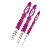 lmoikesz Innovativo kit di strumenti per uncinetto Dreadlock con aghi da 75 mm per intrecciare i capelli professionali e non sentirà stanco. L'ago per