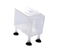 lmoikesz La Scatola della Pompa per Acquario fornisce Un Elemento Essenziale Contro Sabbia e Pesci, aiutando a Mantenere l'acqua Pulita. Accessori per Acquario, Bianco, l