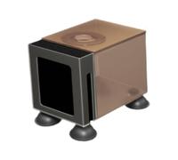 lmoikesz La Scatola della Pompa per Acquario fornisce Un Elemento Essenziale Contro Sabbia e Pesci, aiutando a Mantenere l'acqua Pulita. Accessori per Acquario, Marrone, S