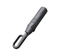 lmoikesz parasole con fibbia completamente automatico Parte di supporto in fibra di vetro parasole con fibbia completamente automatico Ombrellone in gomma, 27 pollici [grigio]