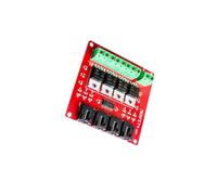 lmoikesz Scheda modulo di commutazione innovativa a Per canali con IRF540 V0 e MOSFET 4 Pulsante di instradamento per l'efficienza del circuito Modulo di commutazione isolato