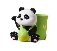 lmoikesz Simpatico portapenne e portapenne a forma di panda, organizer da scrivania, accessori per la scrivania da ufficio per bambine, per rendere la più ordinata e dire addio al disordine. Può