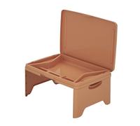 lmoikesz Tavolino da letto per laptop: rimani organizzato e produttivo con il tavolino pieghevole da grembo, tavolino pieghevole da grembo con vassoio per laptop e spazio di archiviazione, B