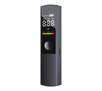 lmoikesz Test dell'alcol Portatile Etilometri Analizzatore elettronico dell'alito con Chip ad sensibilità Etilometro elettronico con Display LCD Digitale ABS