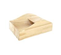 lmoikesz Vasca da Bagno in Legno per Piccoli Animali, Adatta per vasche da Bagno per criceti, favorisce Il Comfort e la Soddisfazione Durante Il Contenitore per di Sabbia per cincillà e gerbillo.