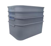 lmoikesz Vassoio di Semina Pratico a 2 Livelli per la germinazione di Diversi Tipi Erba gatta. Il Vassoio germinazione favorisce la dei germogli soia. Germogliatore Semi, Blu, 23x16x24cm