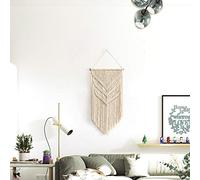 Lmovutcom Arazzo da parete con nappa triangolare, arazzi in tessuto fatto a mano, decorazione per hotel, decorazione per pareti domestiche, arazzo tessuto boemo