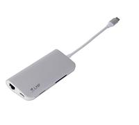 Lmp 14368 - Minidock USB-C, 8 Porte, Silver