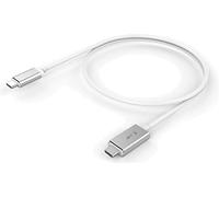 LMP 17463 Cavo USB 3 m USB C Maschio Argento