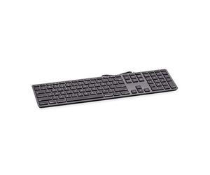 LMP 18293 Tastiera USB con Tastierino Numerico e 110 Tasti, Space Grey [Layout US]
