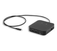 LMP Docking Station USB-C 12 porte con 3 HDMI 4K 60Hz, DisplayLink, Gigabit Ethernet, USB-A/C, audio, PD 85W - Compatibile con MacBook M1 M2 M3