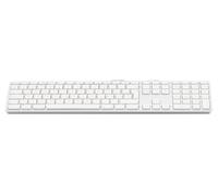 LMP KB-1243 tastiera Universale USB Inglese UK Argento (USB Keyboard 110 keys wired - USB keyboard with 2x USB and - aluminum u