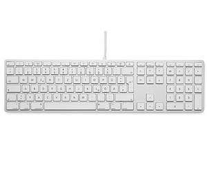 LMP KB-1243 - Tastiera USB con tastierino numerio - argento - Layout Tedesco