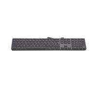 LMP - Lmp Tastiera Usb Con Tastierino Numerico, 110 Tasti, 2 X Usb 2.0 - Space Grey- Layout Ita (qwerty)
